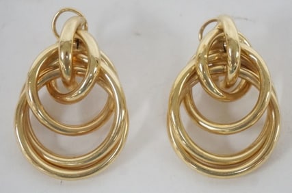14K GOLD LADIES EARRINGS