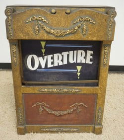 ANTIQUE THEATER MARQUIS BOX RCA VICTOR