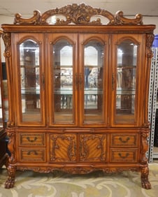 ORNATE FRENCH STYLE BREAKFRONT