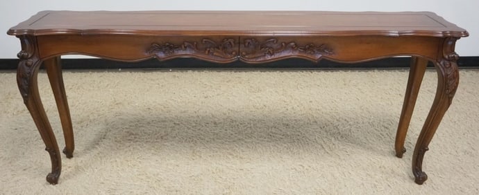 CHERRY NARROW FRENCH PROVENCIAL TABLE