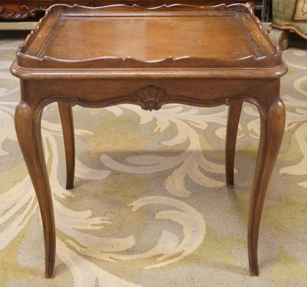 FRENCH PROVENCIAL LAMP TABLE (1 of 3)