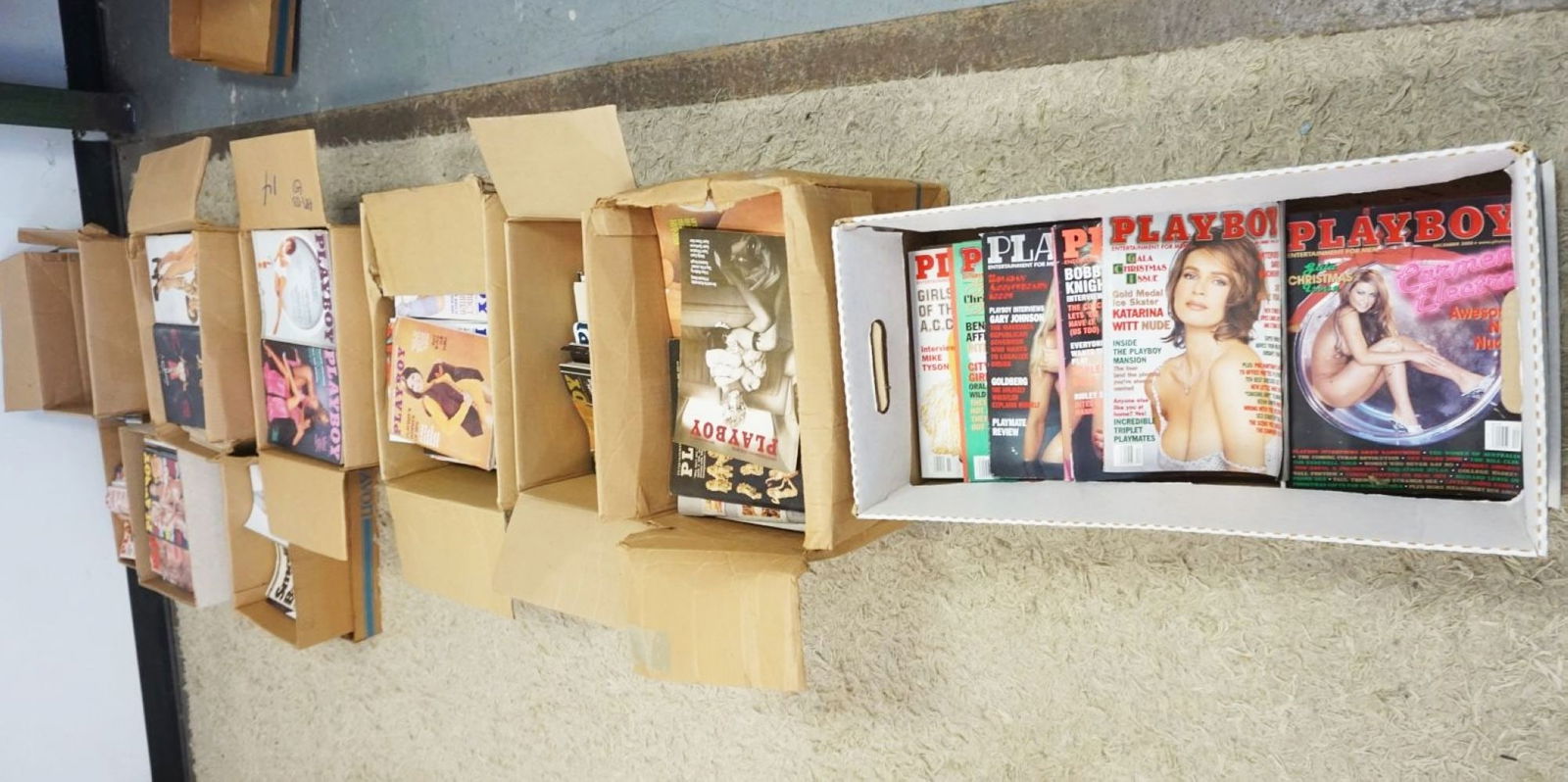 LARGE GROUP OF PLAYBOY MAGAZINES (1 of 3)