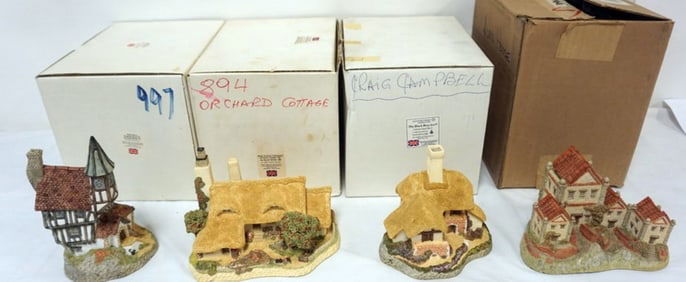 DAVID WINTER HAND PAINTED COTTAGES
