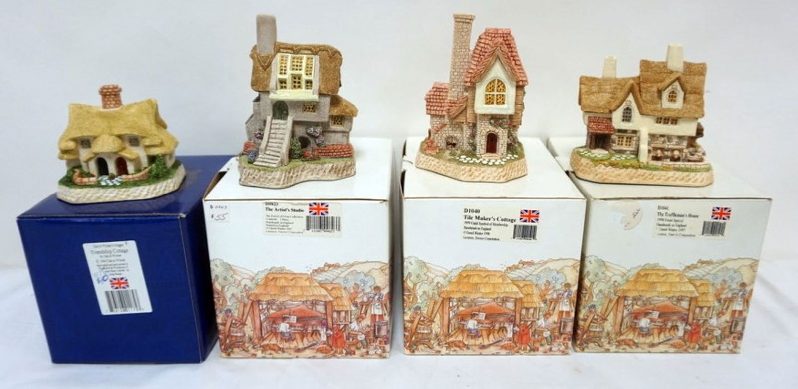 DAVID WINTER HAND PAINTED COTTAGES (1 of 6)