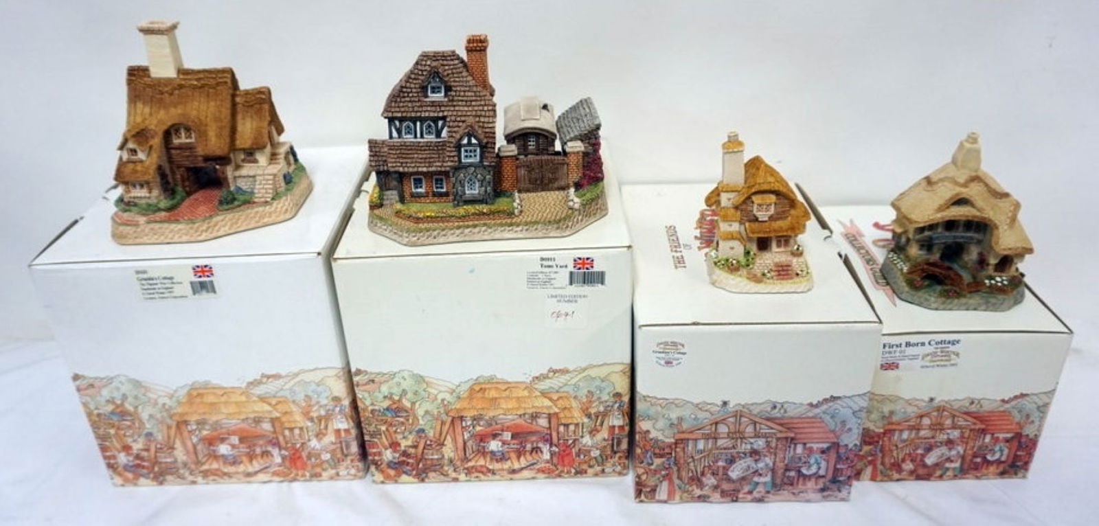 DAVID WINTER HAND PAINTED COTTAGES (1 of 2)