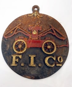 CAST IRON FIRE MARKER