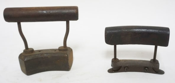 ANTIQUE HAT MAKERS IRON & BRIM CUTTING TOOL