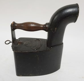 ANTIQUE COAL FLAT IRON