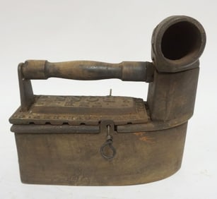 ANTIQUE COAL FLAT IRON