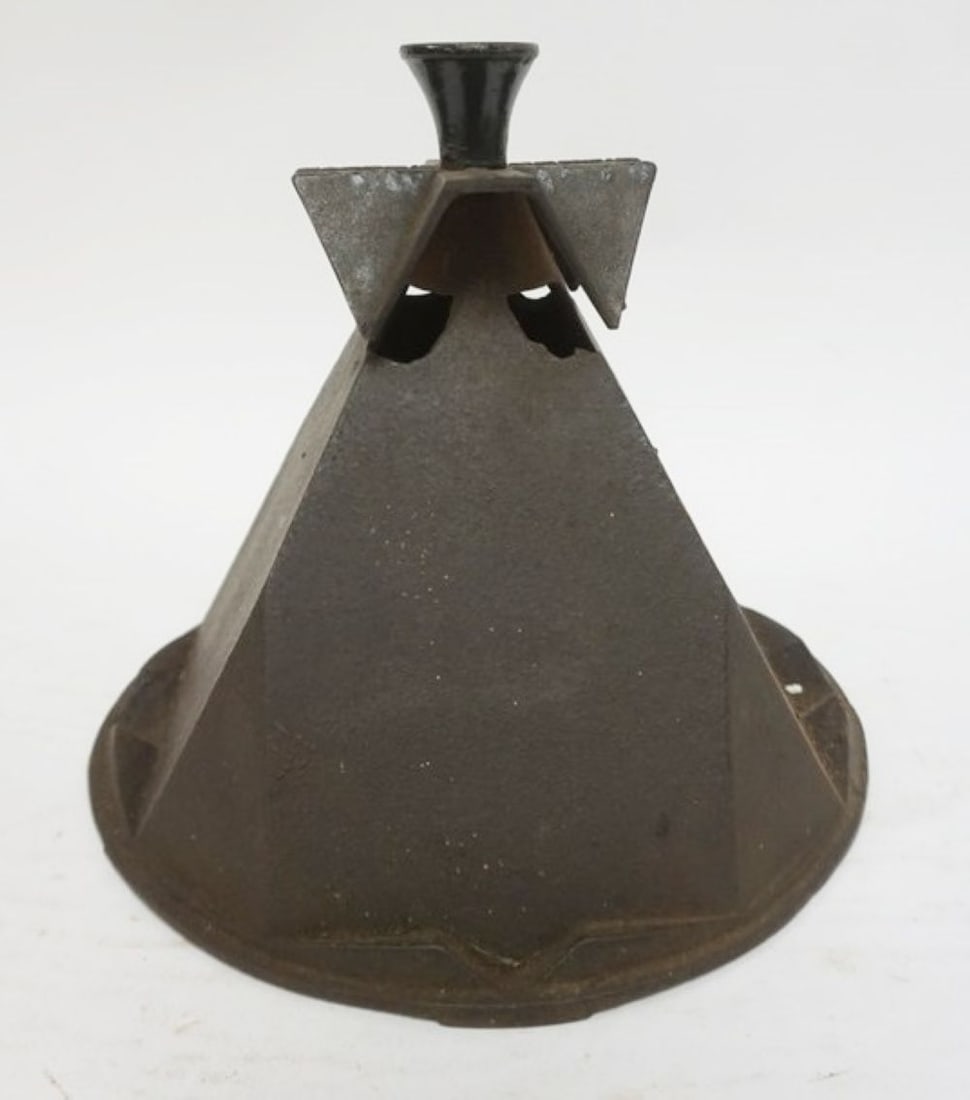 ANTIQUE CAST IRON SAD IRON FLAT IRON HEATER (1 of 4)