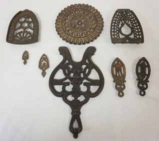 ASSORTED ANTIQUE TRIVETS