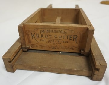 THE INDIANAPOLIS KRAUT CUTTER 1905