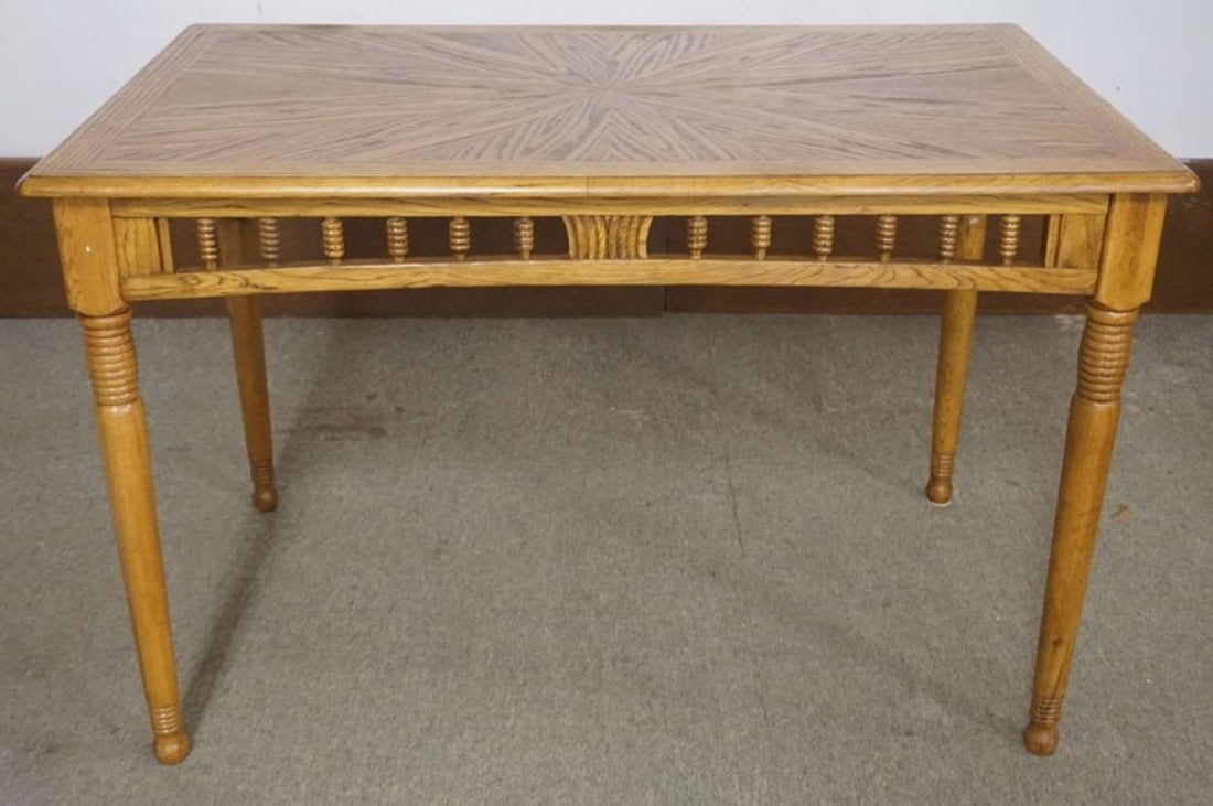 CONTEMPORARY OAK TABLE (1 of 3)