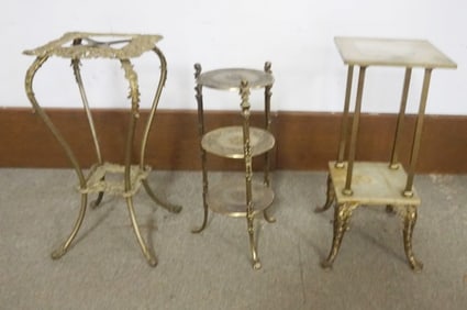 ORNATE METAL STANDS