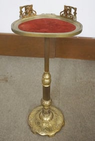ORNATE BRASS STAND