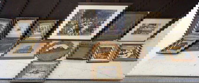 ASSORTED FRAMES, ARTWORK, PHOTOS