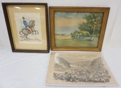 ASSORTED PRINTS AND ENGRAVINGS