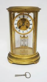 FRENCH CRYSTAL REGULATOR CLOCK