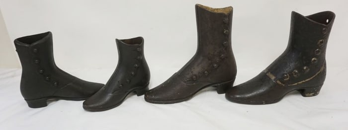 GROUP OF CAST IRON BOOT/SHOE FORMS