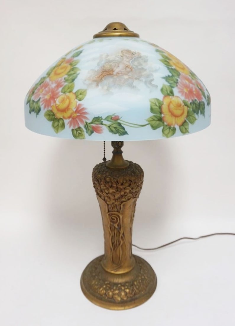 ORNATE PARLOR LAMP (1 of 11)