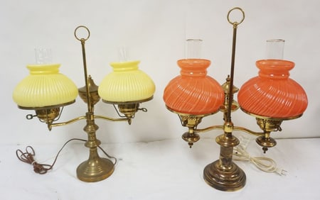 2 STUDENT STYLE LAMPS