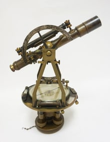 W&LE GURLEY ANTIQUE SURVEYING TRANSIT