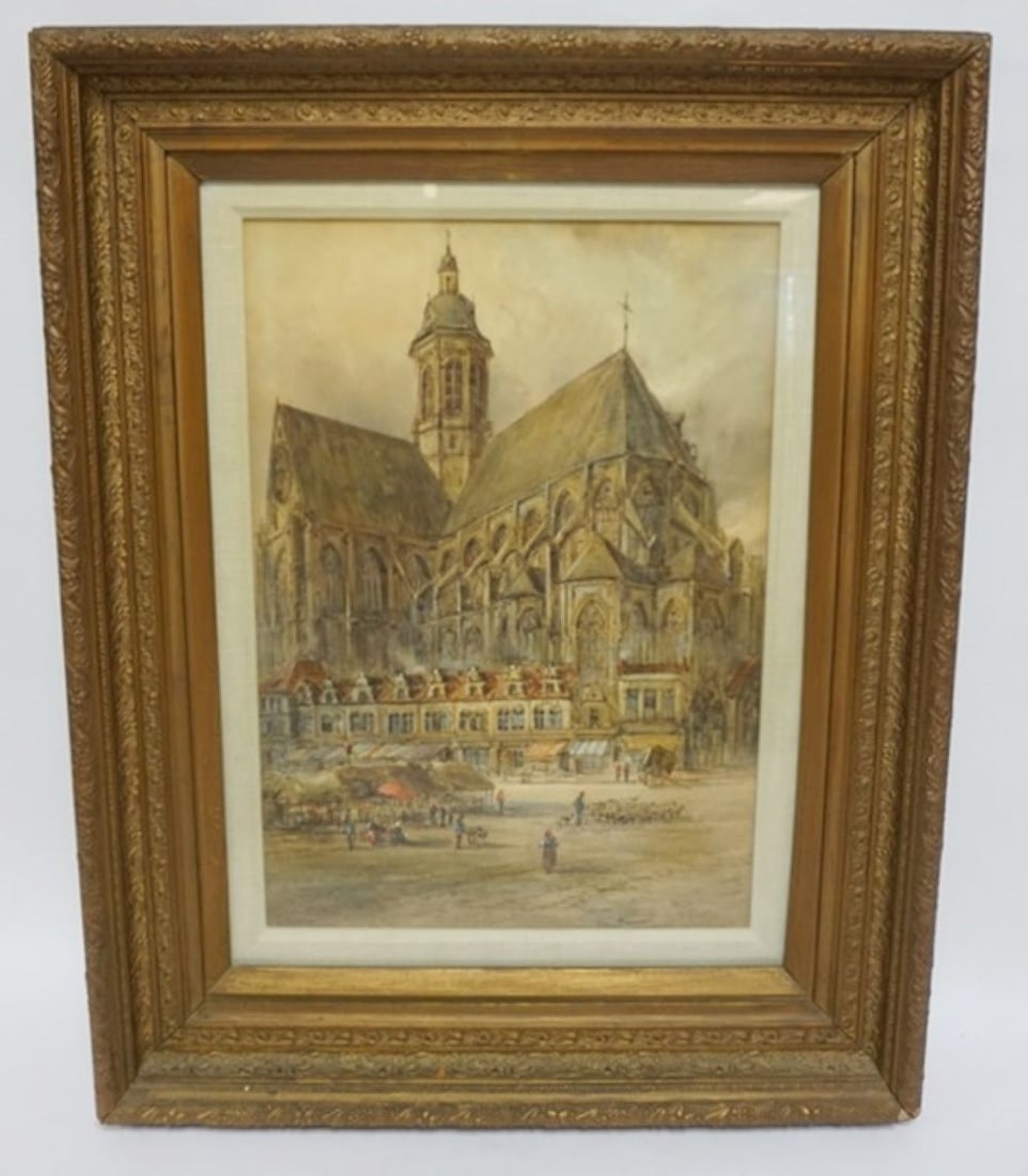 HY CARLTON SIGNED WATERCOLOR (1 of 3)