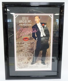 FRAMED & MATTED JULIE ANDREWS POSTER