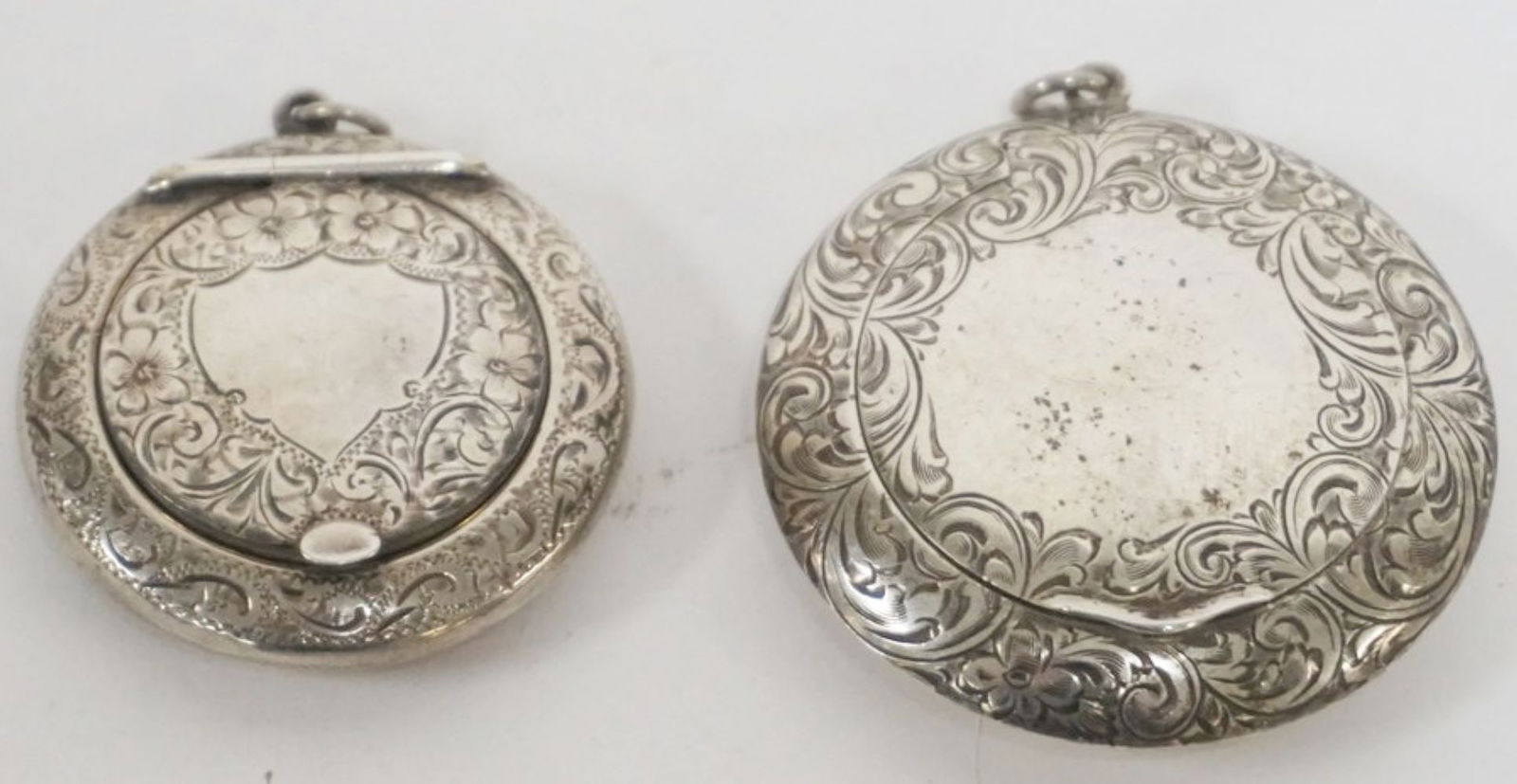 STERLING SILVER COMPACTS (1 of 3)