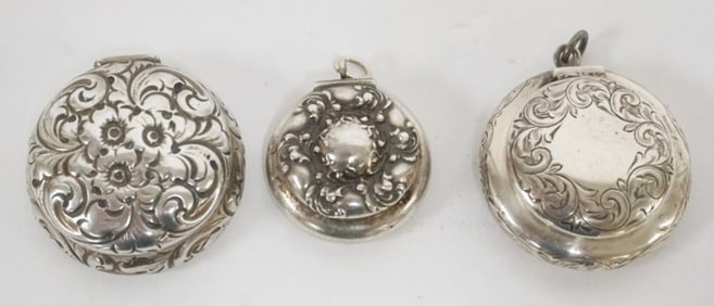 STERLING SILVER BOXES