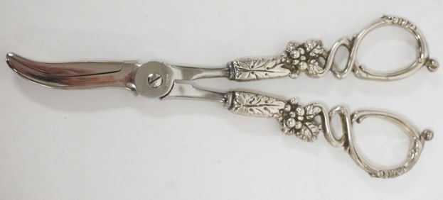 STERLING HANDLED GRAPE SHEARS