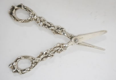 STERLING SILVER GRAPE SHEARS