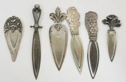STERLING SILVER BOOKMARKS