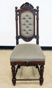VICTORIAN UPHOLSTERED CHAIR