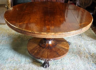 BIEDERMEIER TILT TOP TABLE