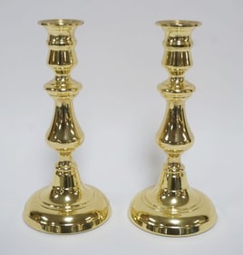 BALDWIN BRASS CANDLESTICKS