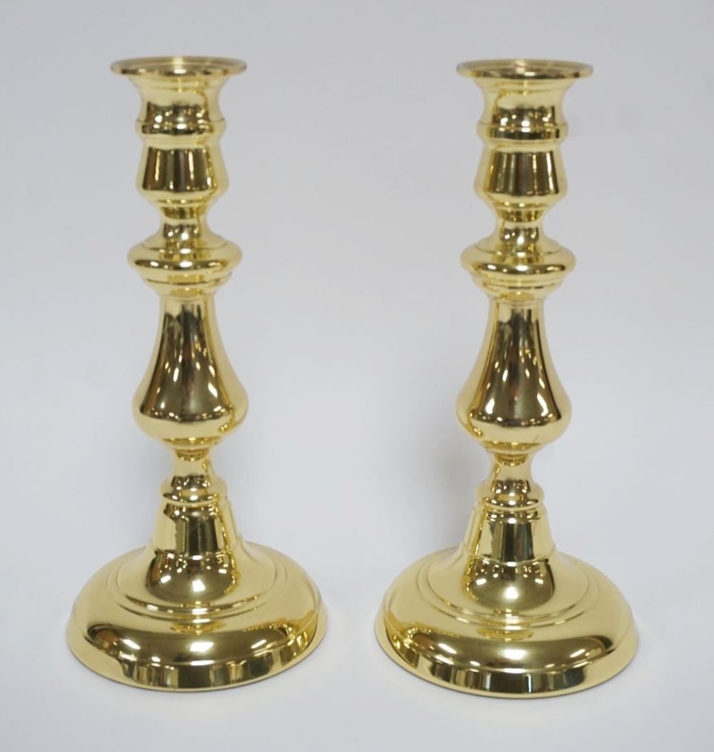 BALDWIN BRASS CANDLESTICKS (1 of 3)