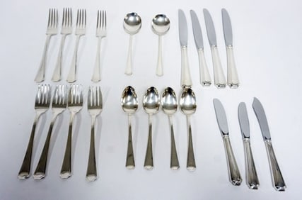 STERLING SILVER GORHAM FAIRRFAX FLATWARE