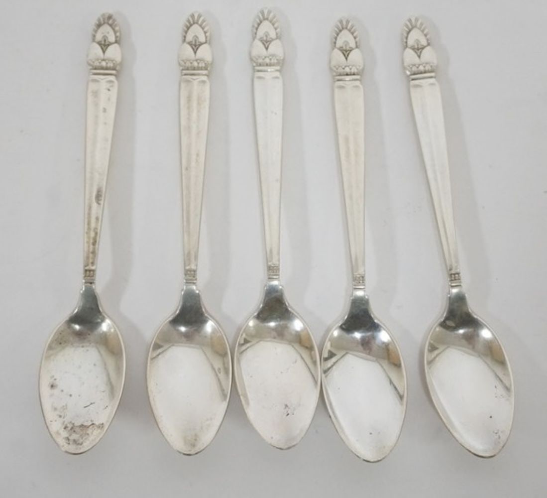 STERLING SILVER SPOONS: STERLING SILVER SPOONS, 2.3 OZT