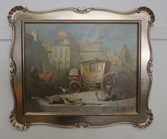 ARTIST SIGNED OIL ON CANVAS