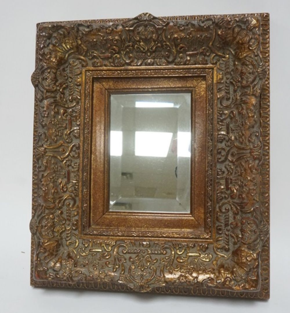 CONTEMPORARY BEVELED EDGE MIRROR (1 of 2)
