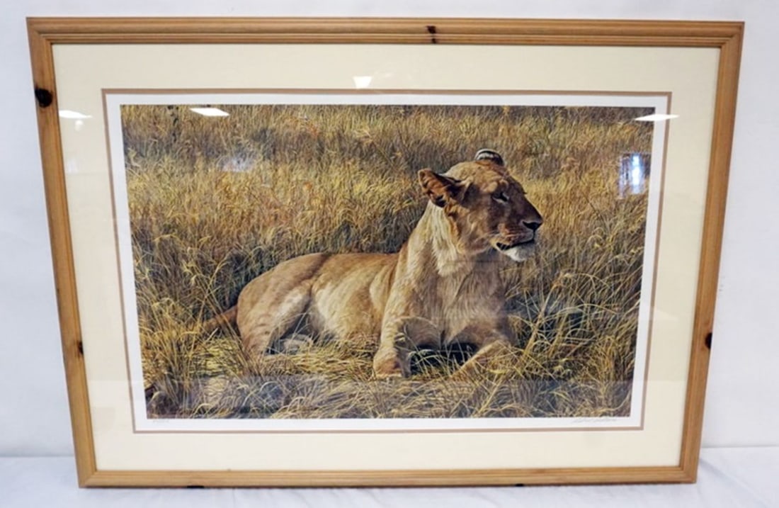 ROBERT BATEMAN LIONESS AT SERENGETI (1 of 2)
