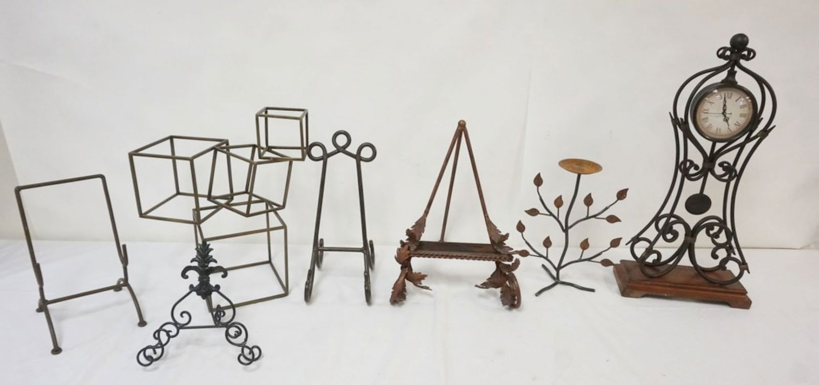 ASSORTED WROUGHT METAL ITEMS (1 of 3)