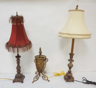 DECORATIVE TABLE LAMPS