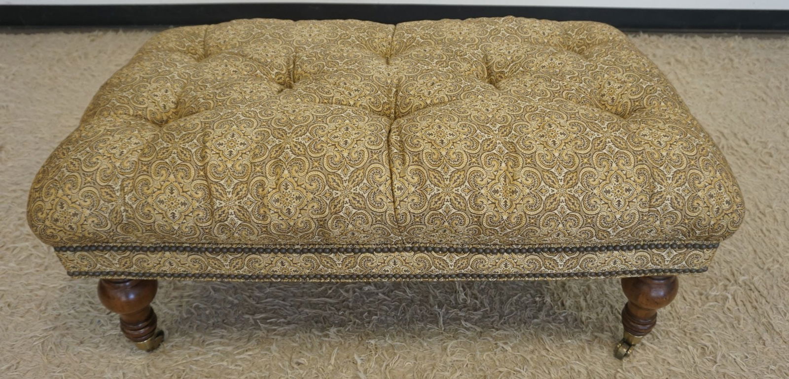 LILLIAN AUGUST COLLECTION OTTOMAN (1 of 6)