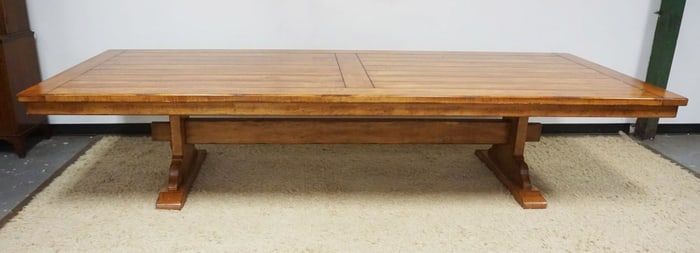 SOLID CHERRY CUSTOM CONFERENCE BANQUET TABLE