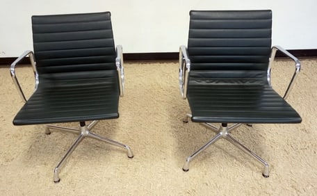 EAMES ALUMINUM CHAIRS