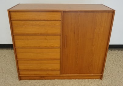 DANISH MODERN TEAK CABINET