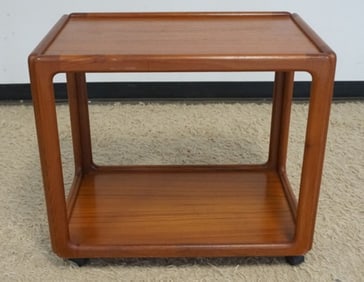 DANISH MODERN ROLLING CHAIR