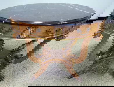 CENTURY MARBLE TOP TABLE